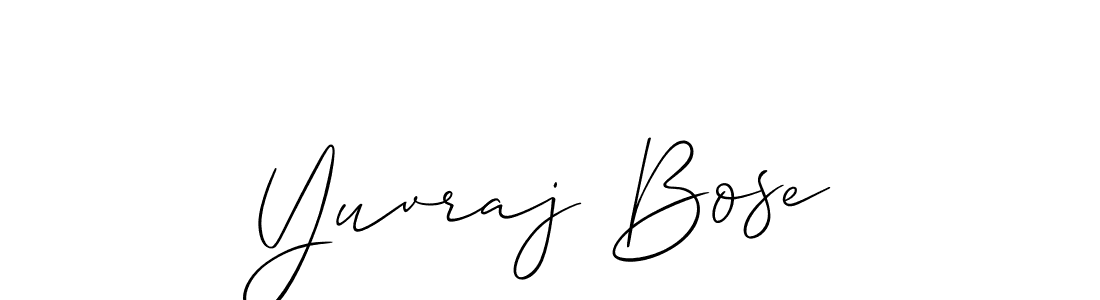 Similarly Allison_Script is the best handwritten signature design. Signature creator online .You can use it as an online autograph creator for name Yuvraj Bose. Yuvraj Bose signature style 2 images and pictures png