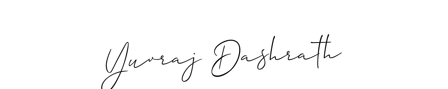 Best and Professional Signature Style for Yuvraj Dashrath. Allison_Script Best Signature Style Collection. Yuvraj Dashrath signature style 2 images and pictures png