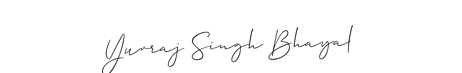 Once you've used our free online signature maker to create your best signature Allison_Script style, it's time to enjoy all of the benefits that Yuvraj Singh Bhayal name signing documents. Yuvraj Singh Bhayal signature style 2 images and pictures png