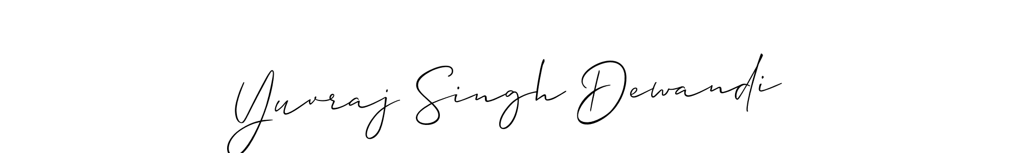 Similarly Allison_Script is the best handwritten signature design. Signature creator online .You can use it as an online autograph creator for name Yuvraj Singh Dewandi. Yuvraj Singh Dewandi signature style 2 images and pictures png