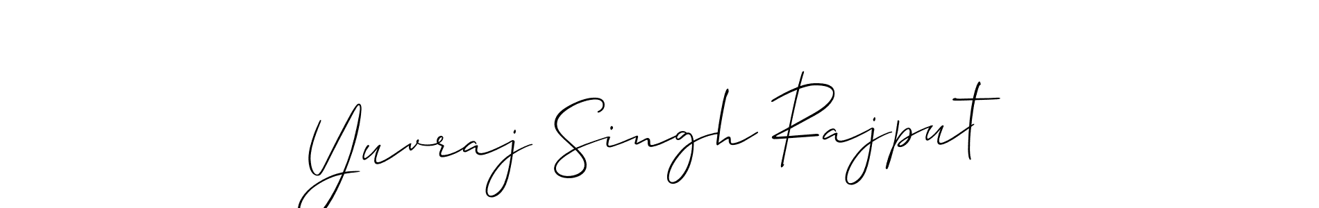 Also You can easily find your signature by using the search form. We will create Yuvraj Singh Rajput name handwritten signature images for you free of cost using Allison_Script sign style. Yuvraj Singh Rajput signature style 2 images and pictures png