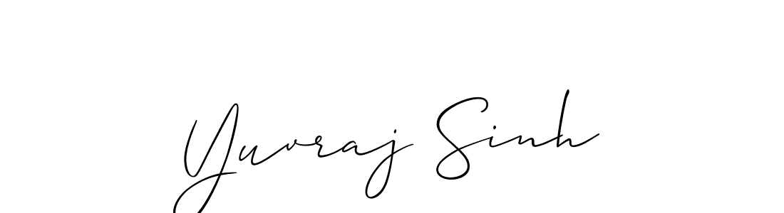 The best way (Allison_Script) to make a short signature is to pick only two or three words in your name. The name Yuvraj Sinh include a total of six letters. For converting this name. Yuvraj Sinh signature style 2 images and pictures png