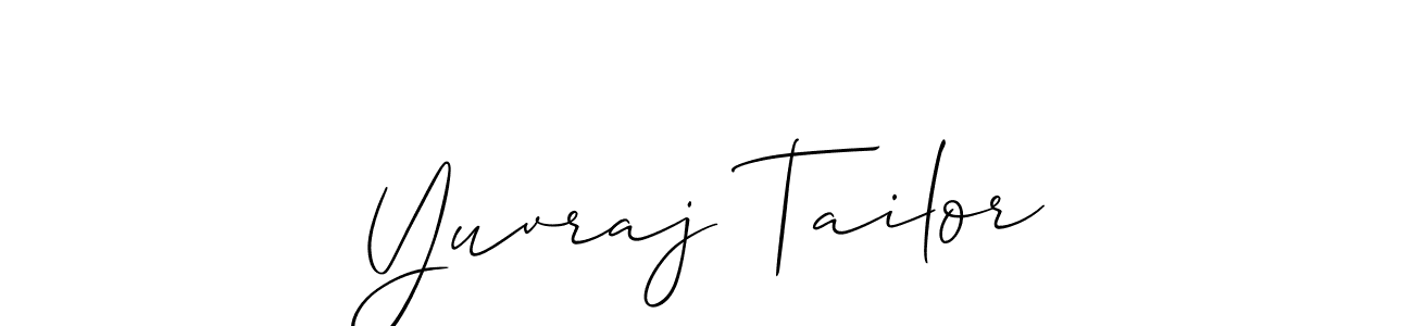 Best and Professional Signature Style for Yuvraj Tailor. Allison_Script Best Signature Style Collection. Yuvraj Tailor signature style 2 images and pictures png