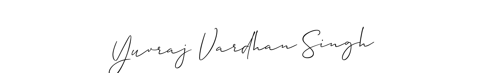 if you are searching for the best signature style for your name Yuvraj Vardhan Singh. so please give up your signature search. here we have designed multiple signature styles  using Allison_Script. Yuvraj Vardhan Singh signature style 2 images and pictures png