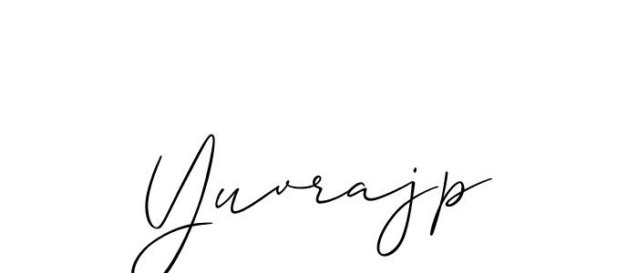Yuvrajp stylish signature style. Best Handwritten Sign (Allison_Script) for my name. Handwritten Signature Collection Ideas for my name Yuvrajp. Yuvrajp signature style 2 images and pictures png