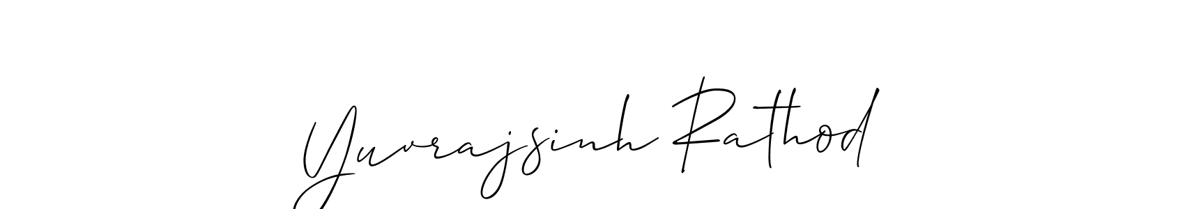 How to Draw Yuvrajsinh Rathod signature style? Allison_Script is a latest design signature styles for name Yuvrajsinh Rathod. Yuvrajsinh Rathod signature style 2 images and pictures png