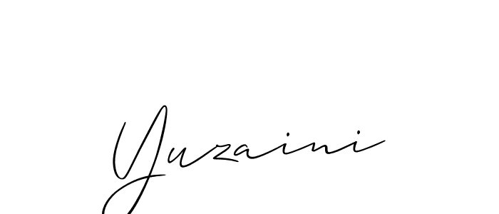 Make a short Yuzaini signature style. Manage your documents anywhere anytime using Allison_Script. Create and add eSignatures, submit forms, share and send files easily. Yuzaini signature style 2 images and pictures png