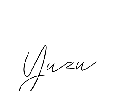 Similarly Allison_Script is the best handwritten signature design. Signature creator online .You can use it as an online autograph creator for name Yuzu. Yuzu signature style 2 images and pictures png