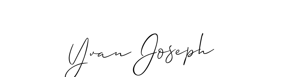 Also You can easily find your signature by using the search form. We will create Yvan Joseph name handwritten signature images for you free of cost using Allison_Script sign style. Yvan Joseph signature style 2 images and pictures png