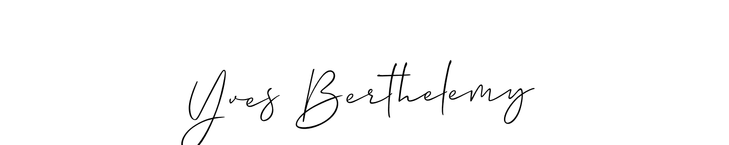 if you are searching for the best signature style for your name Yves Berthelemy. so please give up your signature search. here we have designed multiple signature styles  using Allison_Script. Yves Berthelemy signature style 2 images and pictures png