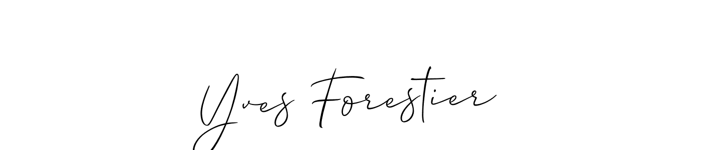 Make a beautiful signature design for name Yves Forestier. Use this online signature maker to create a handwritten signature for free. Yves Forestier signature style 2 images and pictures png