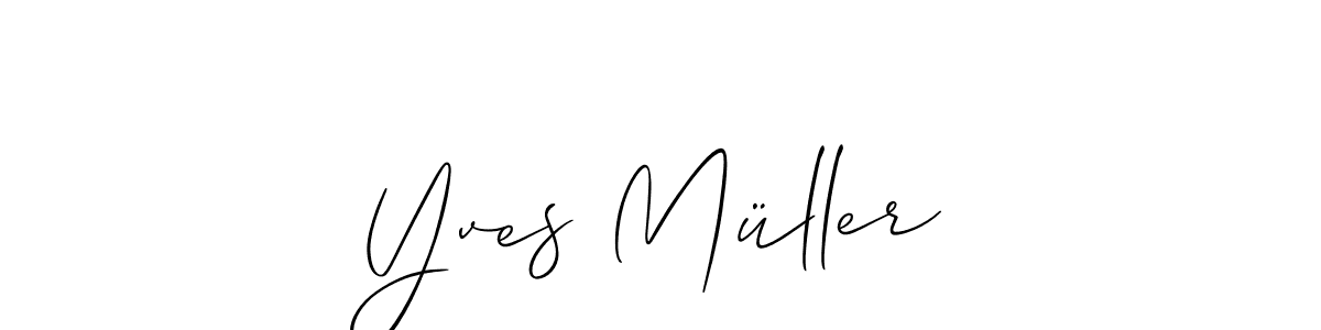 Similarly Allison_Script is the best handwritten signature design. Signature creator online .You can use it as an online autograph creator for name Yves Müller. Yves Müller signature style 2 images and pictures png