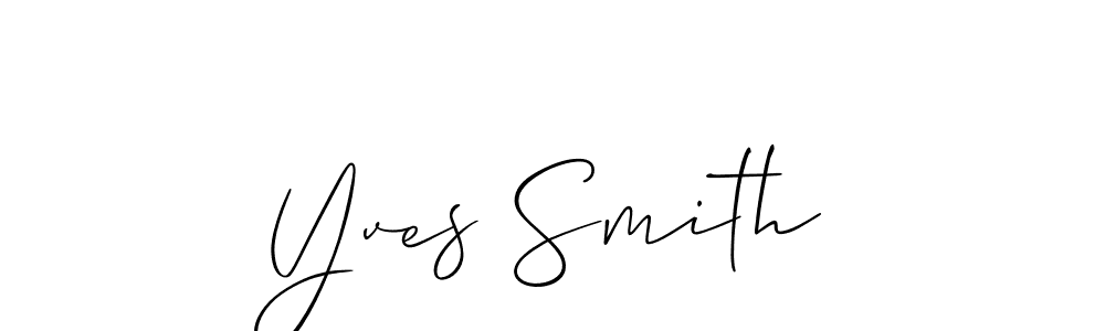 Make a beautiful signature design for name Yves Smith. Use this online signature maker to create a handwritten signature for free. Yves Smith signature style 2 images and pictures png