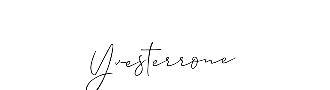 Check out images of Autograph of Yvesterrone name. Actor Yvesterrone Signature Style. Allison_Script is a professional sign style online. Yvesterrone signature style 2 images and pictures png