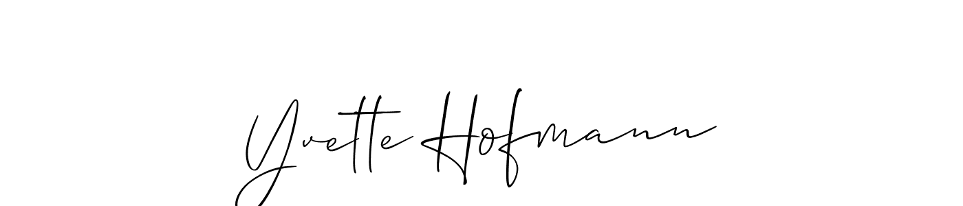 See photos of Yvette Hofmann official signature by Spectra . Check more albums & portfolios. Read reviews & check more about Allison_Script font. Yvette Hofmann signature style 2 images and pictures png