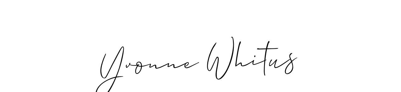 See photos of Yvonne Whitus official signature by Spectra . Check more albums & portfolios. Read reviews & check more about Allison_Script font. Yvonne Whitus signature style 2 images and pictures png