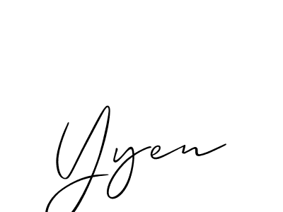 This is the best signature style for the Yyen name. Also you like these signature font (Allison_Script). Mix name signature. Yyen signature style 2 images and pictures png
