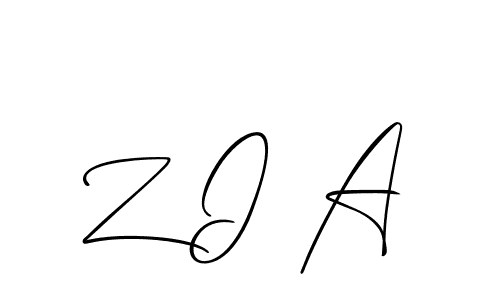 Similarly Allison_Script is the best handwritten signature design. Signature creator online .You can use it as an online autograph creator for name Z I A. Z I A signature style 2 images and pictures png