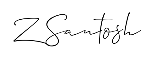 A dynamic signature style for Z Santosh using Allison_Script script. Designed to look authentic, handwritten, and professional. Z Santosh signature style 2 images and pictures png