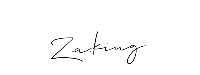 See photos of Z.a.king official signature by Spectra . Check more albums & portfolios. Read reviews & check more about Allison_Script font. Z.a.king signature style 2 images and pictures png