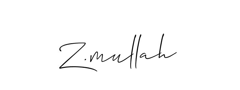 This is the best signature style for the Z.mullah name. Also you like these signature font (Allison_Script). Mix name signature. Z.mullah signature style 2 images and pictures png