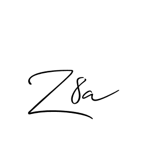 Also we have Z8a name is the best signature style. Create professional handwritten signature collection using Allison_Script autograph style. Z8a signature style 2 images and pictures png