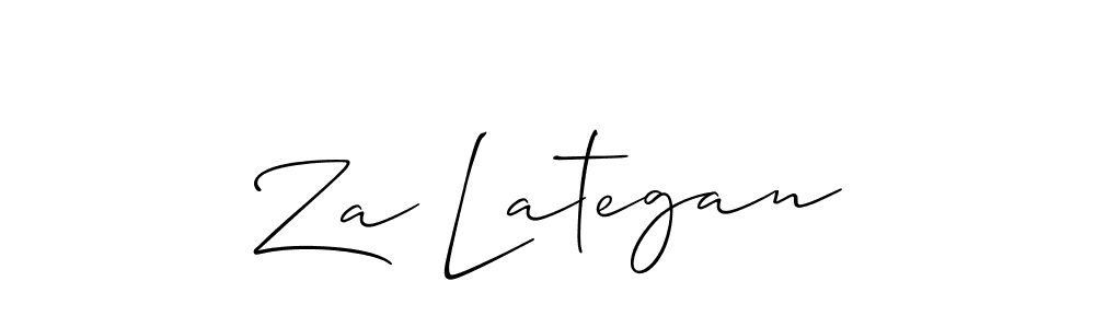 Make a beautiful signature design for name Za Lategan. Use this online signature maker to create a handwritten signature for free. Za Lategan signature style 2 images and pictures png