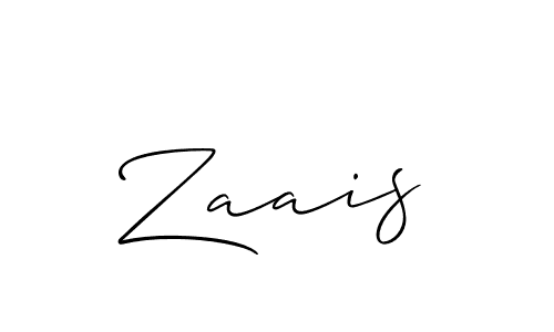 You should practise on your own different ways (Allison_Script) to write your name (Zaais) in signature. don't let someone else do it for you. Zaais signature style 2 images and pictures png