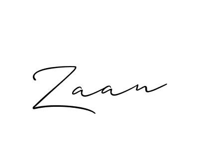 How to make Zaan name signature. Use Allison_Script style for creating short signs online. This is the latest handwritten sign. Zaan signature style 2 images and pictures png