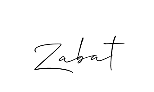 You can use this online signature creator to create a handwritten signature for the name Zabat. This is the best online autograph maker. Zabat signature style 2 images and pictures png