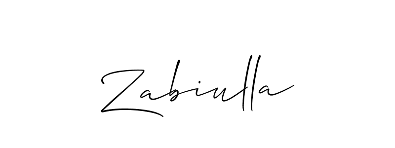 Once you've used our free online signature maker to create your best signature Allison_Script style, it's time to enjoy all of the benefits that Zabiulla name signing documents. Zabiulla signature style 2 images and pictures png