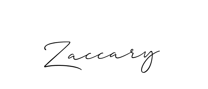 Make a short Zaccary signature style. Manage your documents anywhere anytime using Allison_Script. Create and add eSignatures, submit forms, share and send files easily. Zaccary signature style 2 images and pictures png