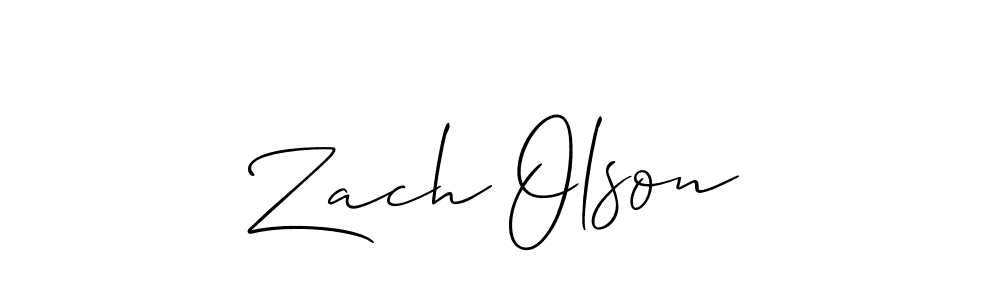 See photos of Zach Olson official signature by Spectra . Check more albums & portfolios. Read reviews & check more about Allison_Script font. Zach Olson signature style 2 images and pictures png