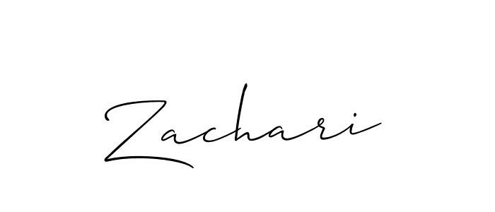 Similarly Allison_Script is the best handwritten signature design. Signature creator online .You can use it as an online autograph creator for name Zachari. Zachari signature style 2 images and pictures png