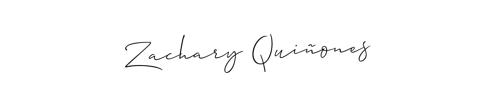 You can use this online signature creator to create a handwritten signature for the name Zachary Quiñones. This is the best online autograph maker. Zachary Quiñones signature style 2 images and pictures png