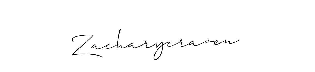 Also we have Zacharycraven name is the best signature style. Create professional handwritten signature collection using Allison_Script autograph style. Zacharycraven signature style 2 images and pictures png