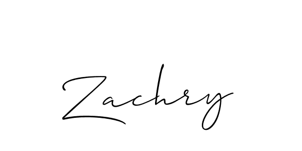 Zachry stylish signature style. Best Handwritten Sign (Allison_Script) for my name. Handwritten Signature Collection Ideas for my name Zachry. Zachry signature style 2 images and pictures png