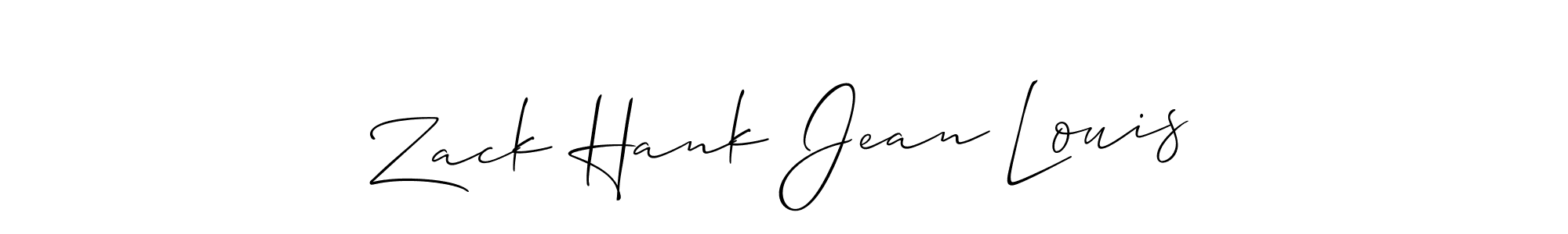 You can use this online signature creator to create a handwritten signature for the name Zack Hank Jean Louis. This is the best online autograph maker. Zack Hank Jean Louis signature style 2 images and pictures png