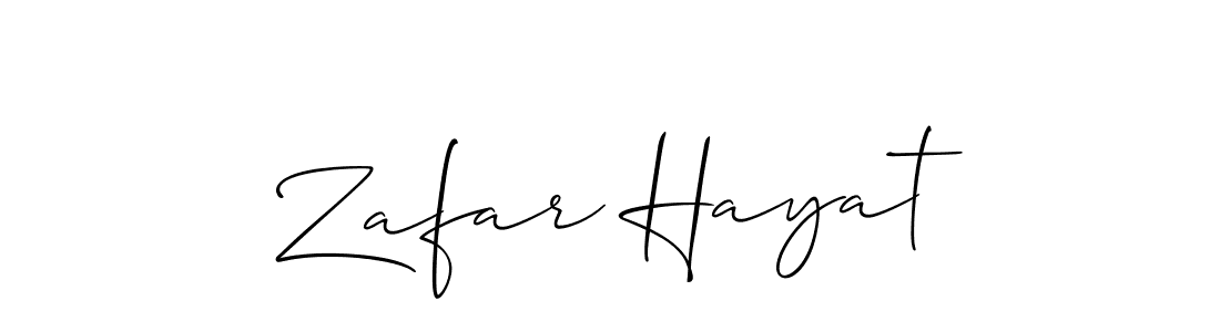 Once you've used our free online signature maker to create your best signature Allison_Script style, it's time to enjoy all of the benefits that Zafar Hayat name signing documents. Zafar Hayat signature style 2 images and pictures png