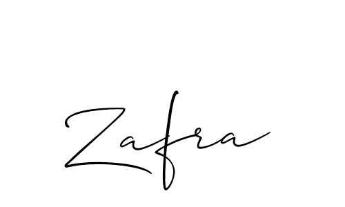 The best way (Allison_Script) to make a short signature is to pick only two or three words in your name. The name Zafra include a total of six letters. For converting this name. Zafra signature style 2 images and pictures png