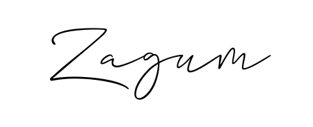 Create a beautiful signature design for name Zagum. With this signature (Allison_Script) fonts, you can make a handwritten signature for free. Zagum signature style 2 images and pictures png