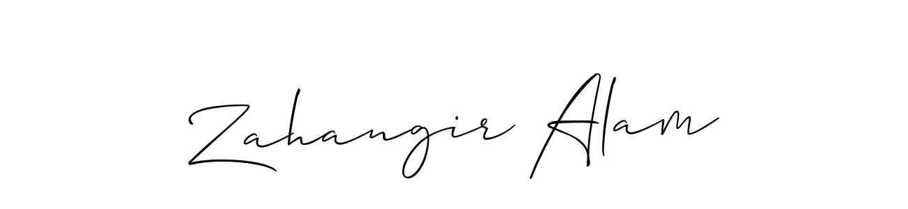 How to Draw Zahangir Alam signature style? Allison_Script is a latest design signature styles for name Zahangir Alam. Zahangir Alam signature style 2 images and pictures png