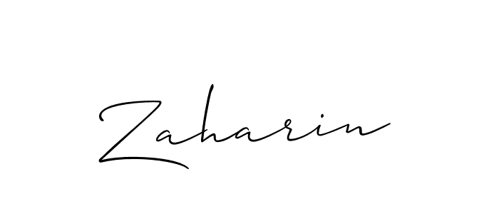 Once you've used our free online signature maker to create your best signature Allison_Script style, it's time to enjoy all of the benefits that Zaharin name signing documents. Zaharin signature style 2 images and pictures png