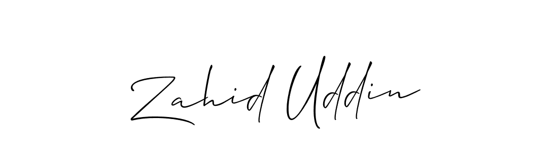 You can use this online signature creator to create a handwritten signature for the name Zahid Uddin. This is the best online autograph maker. Zahid Uddin signature style 2 images and pictures png