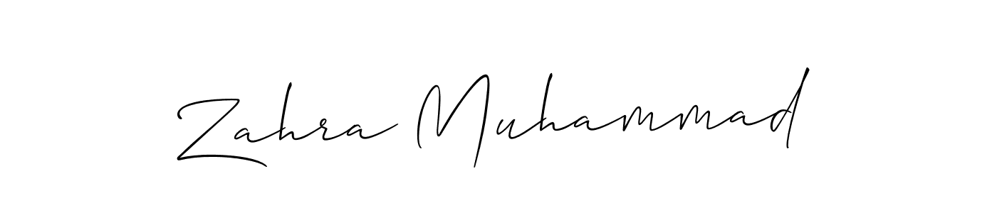 You can use this online signature creator to create a handwritten signature for the name Zahra Muhammad. This is the best online autograph maker. Zahra Muhammad signature style 2 images and pictures png