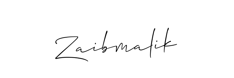 Create a beautiful signature design for name Zaibmalik. With this signature (Allison_Script) fonts, you can make a handwritten signature for free. Zaibmalik signature style 2 images and pictures png
