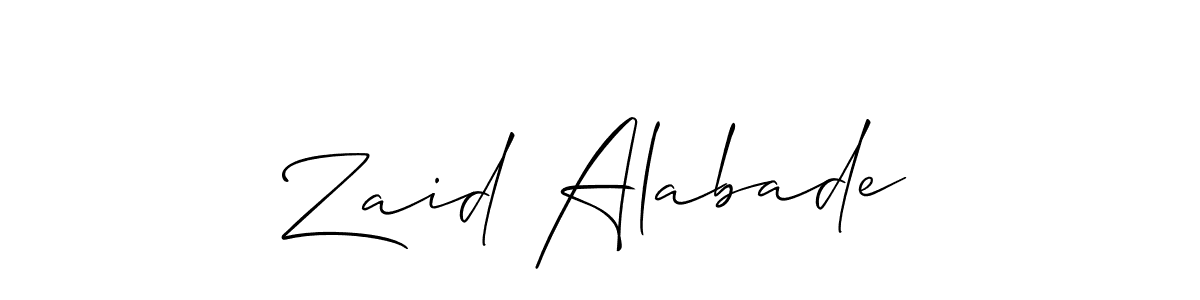 Check out images of Autograph of Zaid Alabade name. Actor Zaid Alabade Signature Style. Allison_Script is a professional sign style online. Zaid Alabade signature style 2 images and pictures png