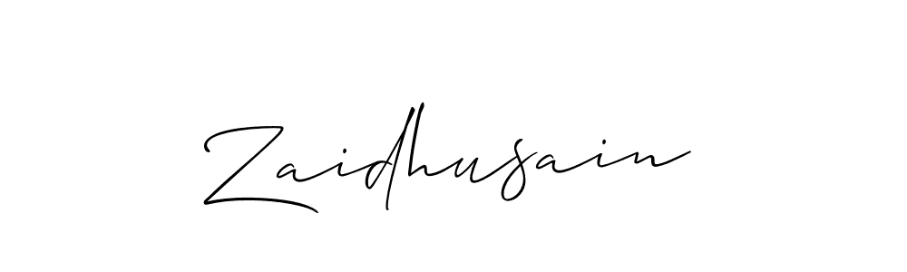 Best and Professional Signature Style for Zaidhusain. Allison_Script Best Signature Style Collection. Zaidhusain signature style 2 images and pictures png