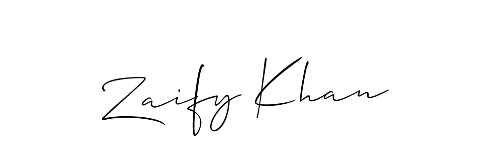 You can use this online signature creator to create a handwritten signature for the name Zaify Khan. This is the best online autograph maker. Zaify Khan signature style 2 images and pictures png