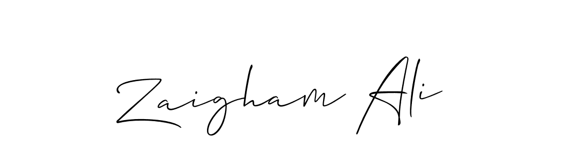 This is the best signature style for the Zaigham Ali name. Also you like these signature font (Allison_Script). Mix name signature. Zaigham Ali signature style 2 images and pictures png